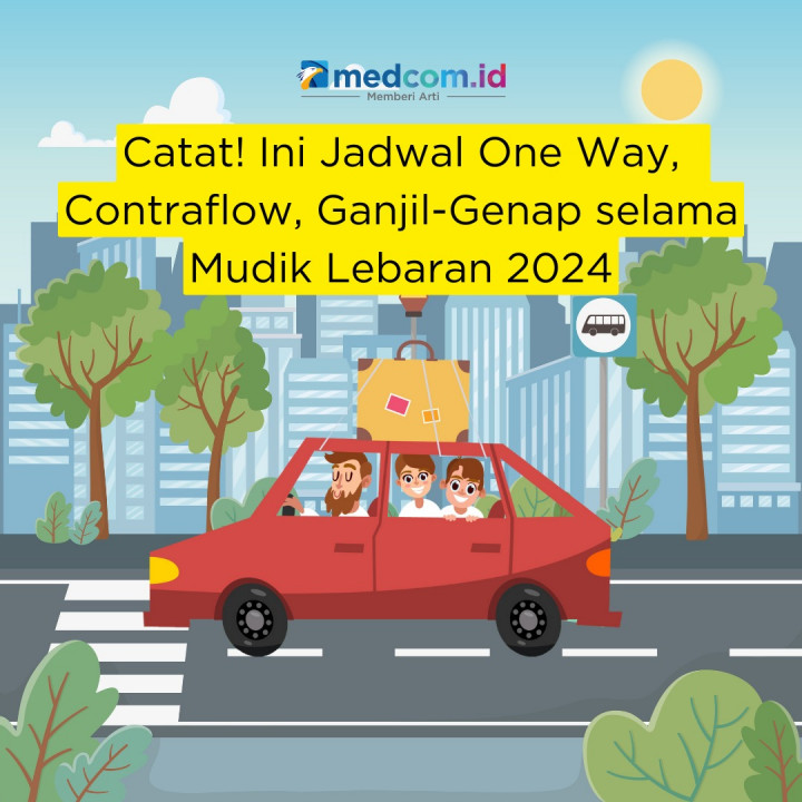 Catat! Ini Jadwal One Way dan Contraflow selama Mudik Lebaran 2024