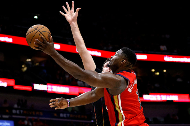 Zion Williamson memimpin skor New Orleans dengan 30 poin sementara Trey Murphy menambahkan 21 poin.