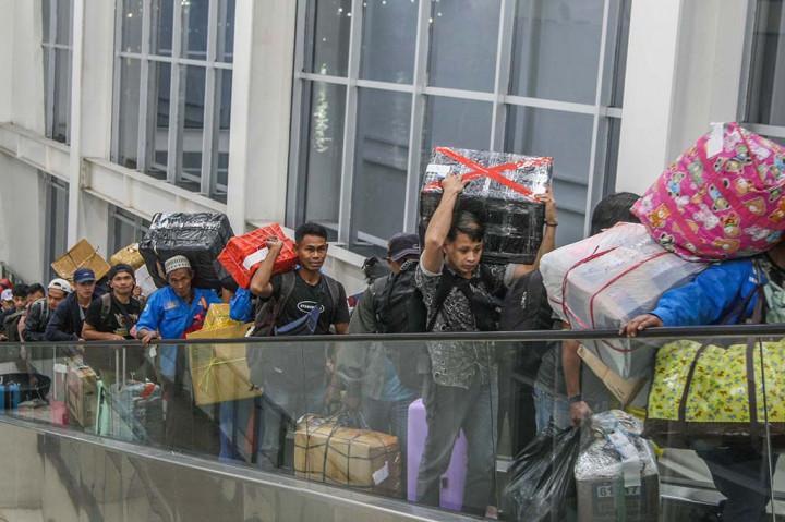 Sebanyak 355 penumpang mudik gratis diberangkatkan dari Pelabuhan Tanjung Priok Jakarta, Senin, 1 April 2024 pukul 21.00 WIB.