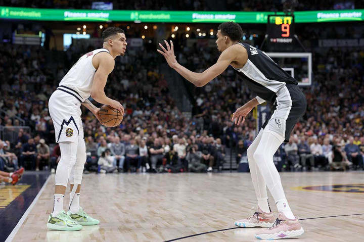 Aaron Gordon menambahkan 23 poin untuk Nuggets, dan Michael Porter Jr. mencatat 15 poin serta 16 rebound.