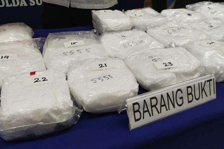  Kepolisian Daerah (Polda) Sulawesi Tengah berhasil menggagalkan penyelundupan 25 kilogram narkoba jenis sabu di wilayah Kabupaten Donggala.