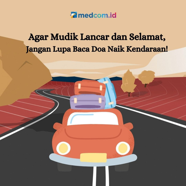 Bacaan Doa Naik Kendaraan agar Mudik Aman dan Lancar