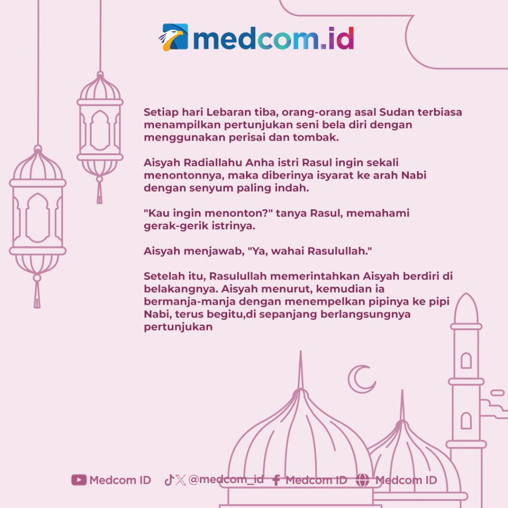 Keromantisan Nabi di Hari Lebaran