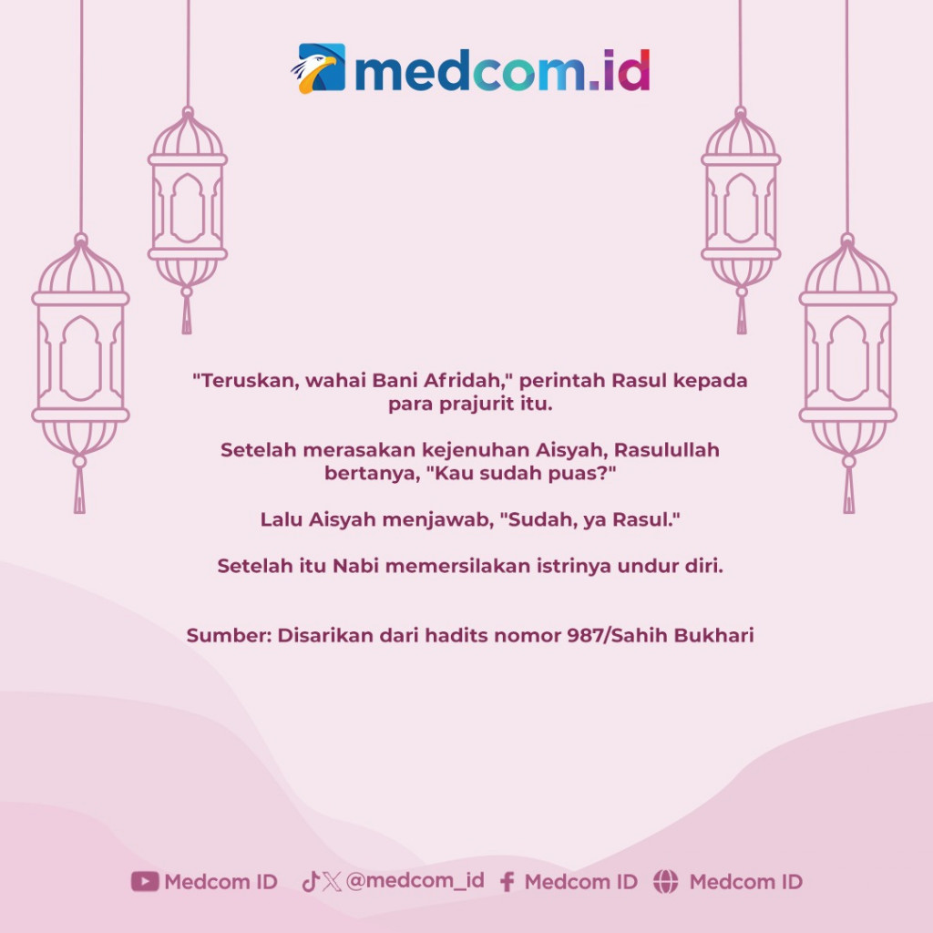 Keromantisan Nabi di Hari Lebaran