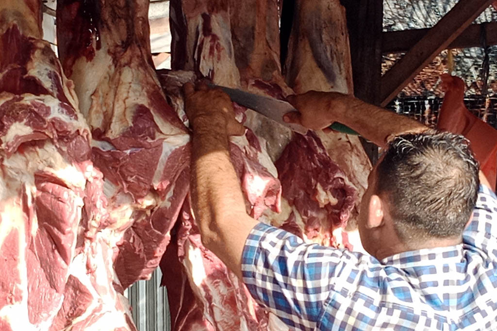 Lalu harga daging sapi dari biasanya Rp 140.000/kg, pada musim mameugang kali ini (dua hari jelang lebaran) mencapai 180.000 hingga Rp 190.000/kg. Padahal kedua jenis daging itu adalah daging kerbau lokal dan daging sapi Aceh.