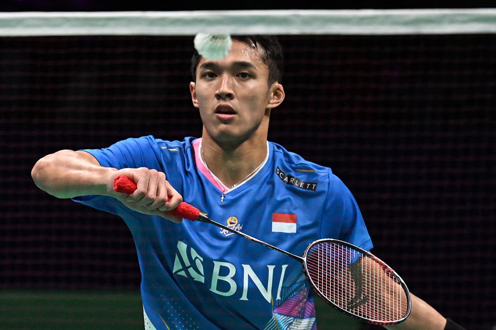 Tunggal putra Indonesia Jonatan Christie maju ke babak final Kejuaraan Bulu Tangkis Asia (BAC) 2024 di Ningbo, China, setelah mengalahkan unggulan pertama Shi Yu Qi, Sabtu, 13 April 2024.