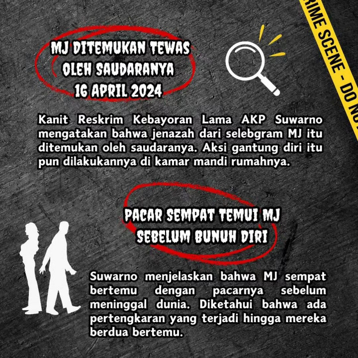 8 Fakta Selebgram Jaksel Live Instagram Bunuh Diri