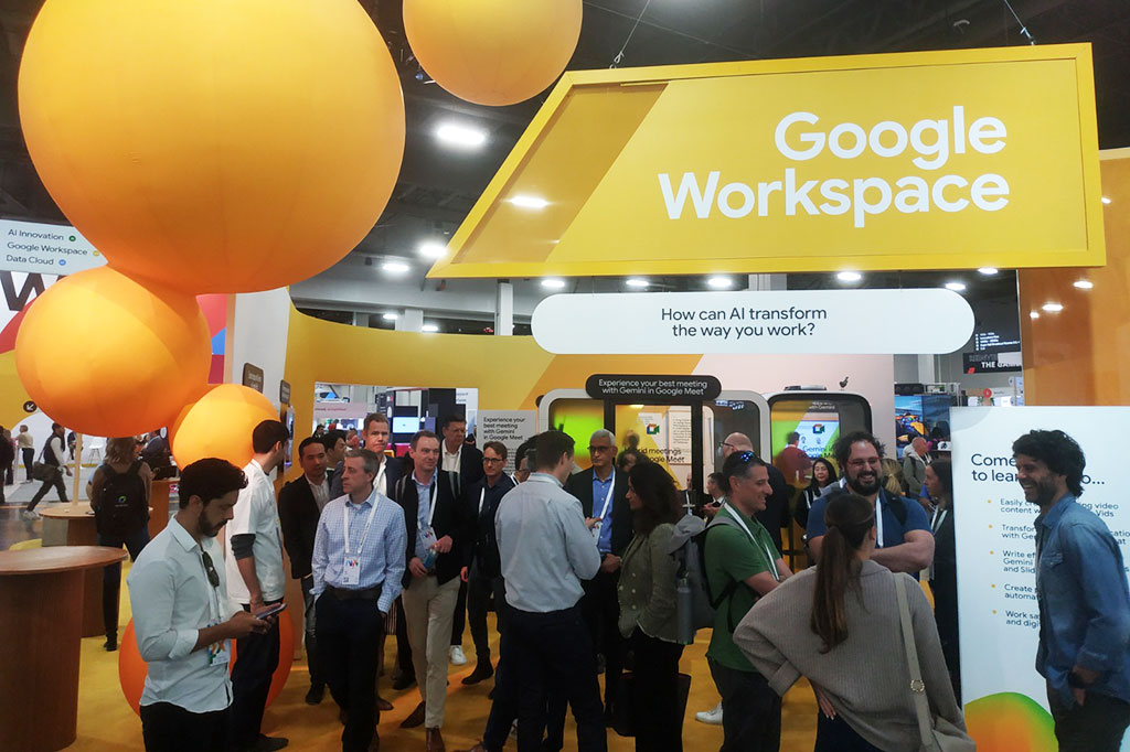 Booth Google Workspace di 'Google Cloud Showcase