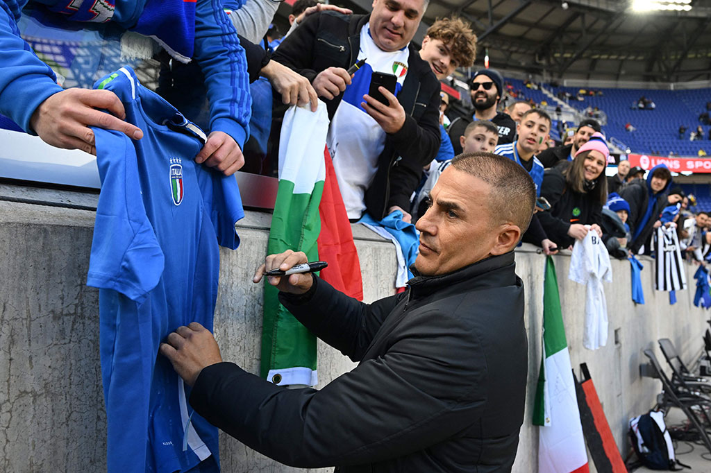 Cannavaro akan memimpin tim pada Kamis, saat Udinese memainkan sisa 18 menit pertandingan kandang mereka melawan AS Roma.