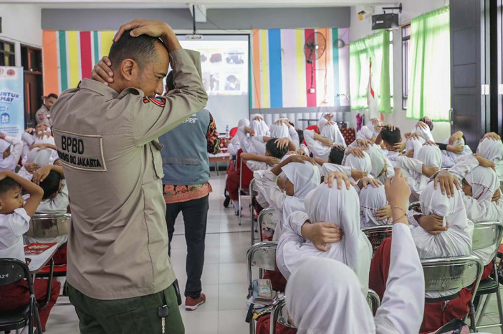 Kegiatan tersebut digekar untuk memperingati Hari Kesiapsiagaan Bencana yang diperingati pada 26 April.