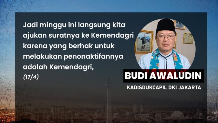 Penghapusan KTP Jelang Pilkada DKI Jakarta