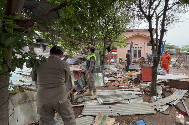 Lurah Petamburan, Rian Hermanu mengatakan, kegiatan penertiban ini dilaksanakan menindaklanjuti aduan warga. Kondisi taman selebar sekitar 3 meter sepanjang sekitar 1.000 meter lari di beberapa titik dijadikan lokasi penimbunan barang rongsok dan kandang ayam.