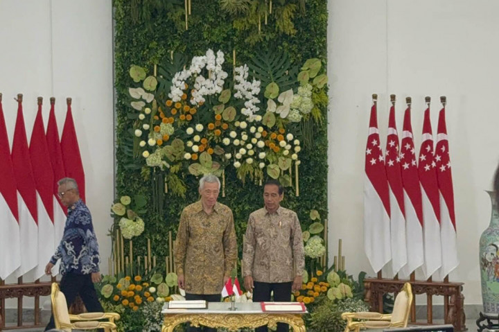 Delegasi Indonesia yang hadir yaitu Menteri Koordinator Bidang Kemaritiman dan Investasi Luhut Binsar Pandjaitan, Menteri Luar Negeri Retno Marsudi, Menteri Pertahanan Prabowo Subianto, Menteri Hukum dan HAM Yasonna Laoly, Menteri Pendidikan, Kebudayaan, Riset, dan Teknologi Nadiem Makarim, Menteri Kesehatan Budi Gunadi Sadikin, Menteri Perindustrian Agus Gumiwang, Menteri Perhubungan Budi Karya Sumadi, Sekretaris Kabinet Pramono Anung, Duta Besar Indonesia untuk Singapura Suryopratomo, Dirjen Asia Pasifik Kementerian Luar Negeri Abdul Kadir Jailani, serta Direktur Asia Tenggara Kementerian Luar Negeri Mirza Nurhidayat.