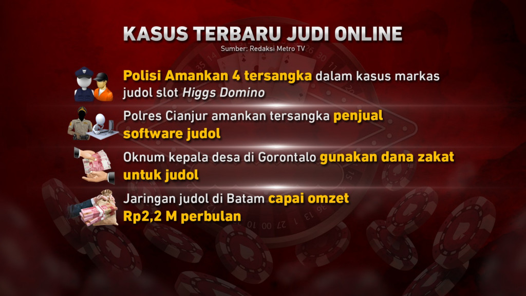 Perjudian Daring Bikin Kantong Kering