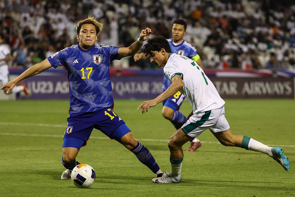 Selepas jeda, Jepang tetap mengontrol jalannya pertandingan dan langsung menciptakan dua peluang pada menit ke-48. Percobaan Kuryu Matsuki dan sepakan Fuki Yamada masih bisa diselamatkan Hussein Hasan.