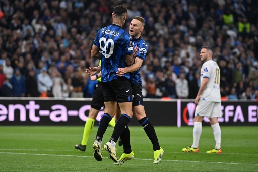 Atalanta langsung membuat kejutan dengan mencetak gol cepat saat laga berjalan 11 menit. Teun Koopmeiners menemukan celah dan mengirim umpan terobosan untuk Gianluca Scamacca yang kemudian menendang bola masuk ke kiri bawah gawang.