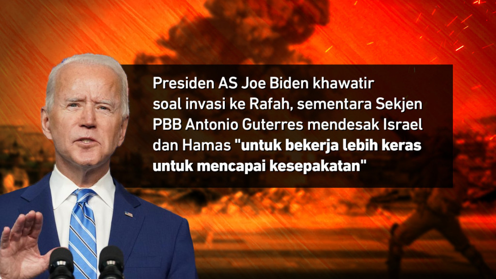 Israel Serang Rafah Usai Hamas Sepakati Proposal Gencatan Senjata