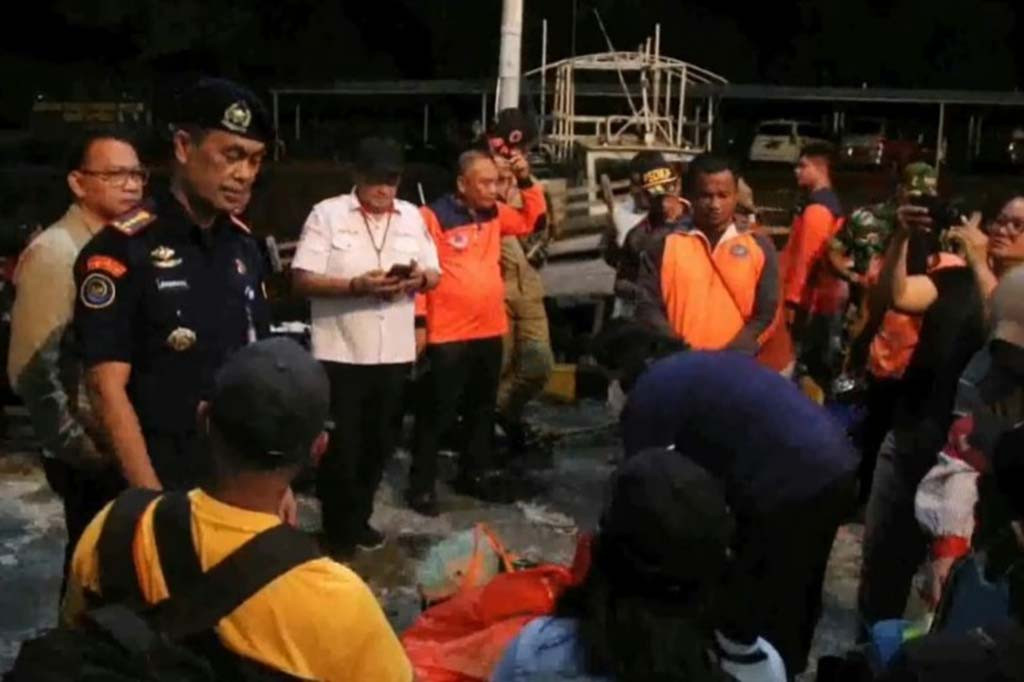 Kepala Pangkalan PSDKP Bitung, Kurniawan, mengatakan pihaknya telah menerima 24 orang yang diangkut dari Pulau Tagulandang.