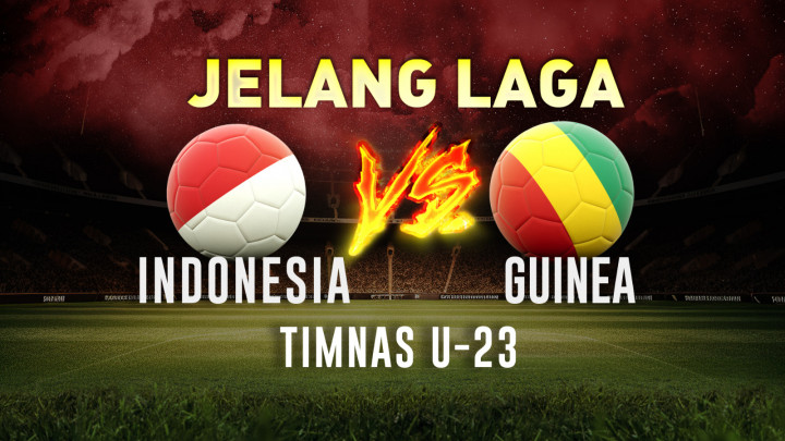 Jelang Laga Indonesia Vs Guinea