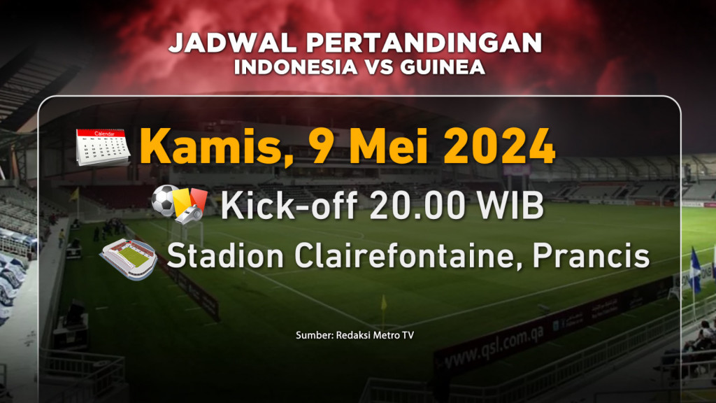Jelang Laga Indonesia Vs Guinea