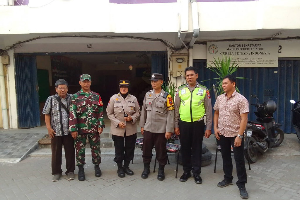 Hal tersebut dilakukan untuk mengantisipasi gangguan kamtibmas serta memberikan rasa aman dan nyaman bagi umat Kristen yang melaksanakan ibadah Kenaikan Yesus Kristus.