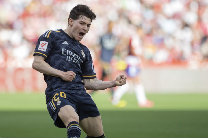 Fran Garcia membuka keunggulan untuk Madrid. Gol ini berawal dari serangan Madrid dari sisi kanan, Brahim Diaz masuk ke kotak penalti sebelum melepaskan umpan tarik yang dituntaskan oleh Garcia. Skor 1-0 untuk El Real.