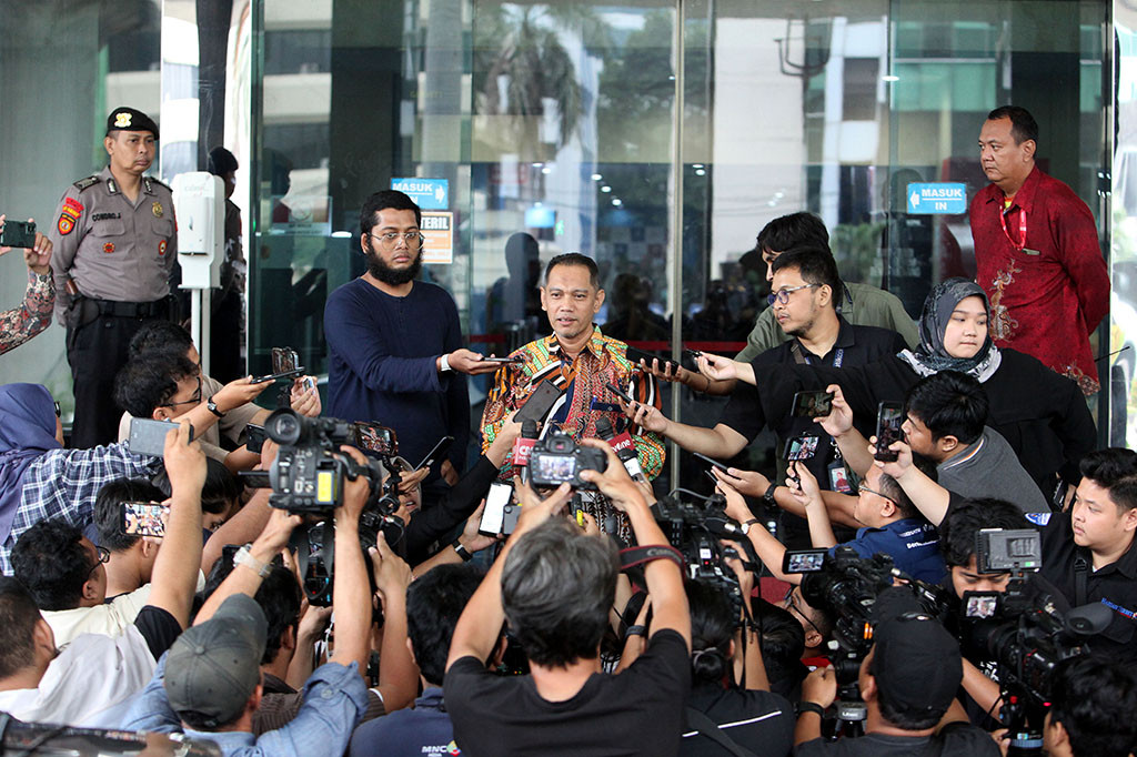 Ghufron enggan memerinci isi persidangan tersebut. Menurutnya, informasi itu merupakan kewenangan Dewas KPK.