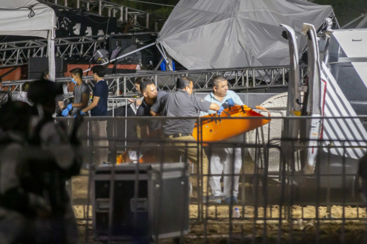 Maynez mengaku sempat mengunjungi rumah sakit setelah kejadian, usai sebagian dari panggung tempatnya berpidato roboh. Direktur lembaga jaminan sosial Meksiko melaporkan bahwa puluhan orang sedang dirawat di sejumlah klinik usai terkena reruntuhan panggung.