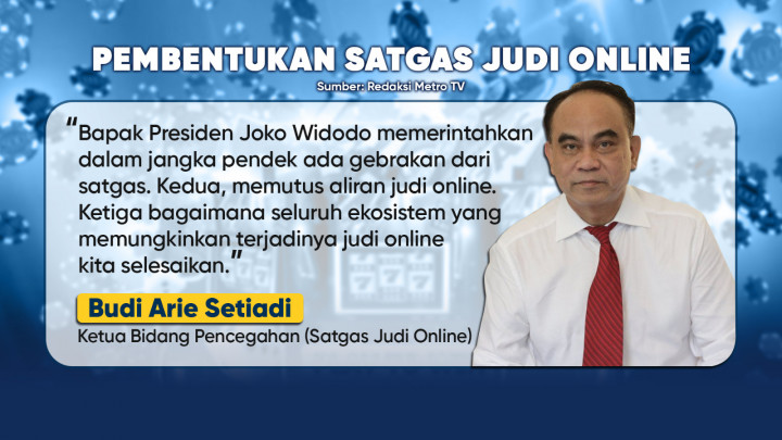 Satgas Penyikat Judi Online
