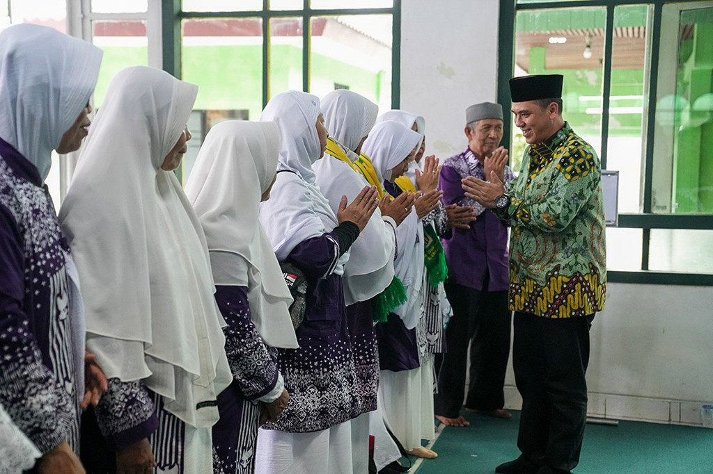 Bupati Kustini menyampaikan pesan agar jemaah selalu menjaga kesehatan sehingga dapat menjalankan ibadah dengan khusyuk dan tenang. Kepada calon haji, Bupati Sleman berpesan agar jemaah calon haji asal Sleman dapat saling menjaga dan membawa nama baik Sleman di Tanah Suci.
