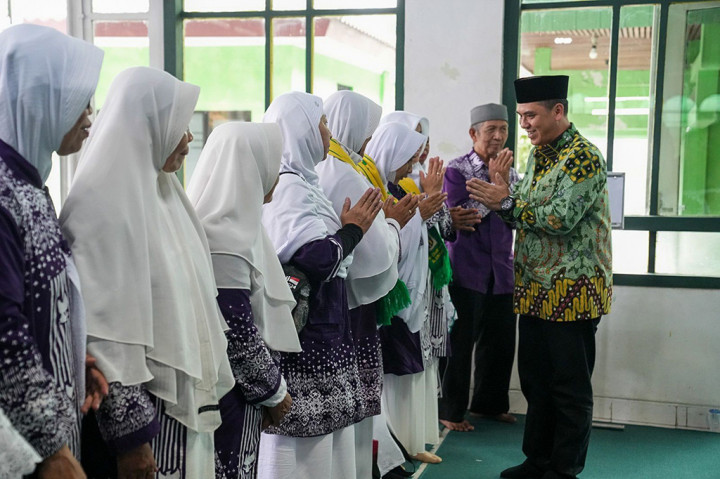 Bupati Kustini menyampaikan pesan agar jemaah selalu menjaga kesehatan sehingga dapat menjalankan ibadah dengan khusyuk dan tenang. Kepada calon haji, Bupati Sleman berpesan agar jemaah calon haji asal Sleman dapat saling menjaga dan membawa nama baik Sleman di Tanah Suci.