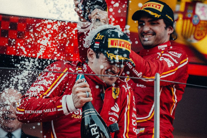 Kemenangan ini juga menjadi kemenangan perdananya pada musim ini, mengalahkan capaian terbaiknya ketika finis P2 di GP Australia di belakang rekan setimnya Carlos Sainz akhir Maret lalu.