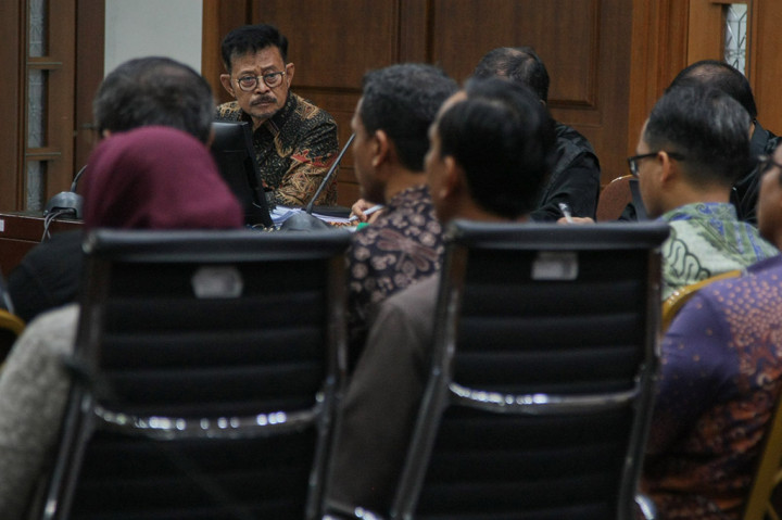 Tim jaksa Komisi Pemberantasan Korupsi (KPK) menghadirkan istri, anak dan cucu Menteri Pertanian periode 2019-2023 Syahrul Yasin Limpo (SYL) pada sidang dengan agenda pemeriksaan saksi yang berlangsung di Pengadilan Tindak Pidana Korupsi (Tipikor) Jakarta pada Pengadilan Negeri Jakarta Pusat, Senin, 27 Mei 2024.