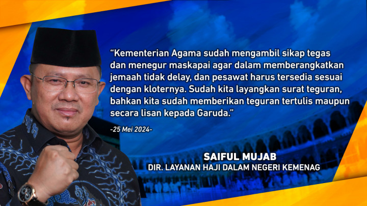 Terlambat Melayani Tamu Allah
