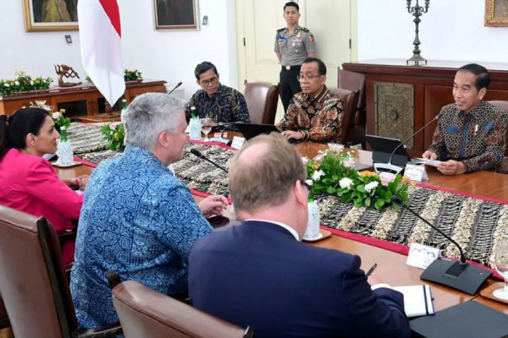 Pertemuan keduanya membahas antara lain komitmen Indonesia untuk menjadi anggota penuh organisasi tersebut dalam kurun waktu tiga tahun.