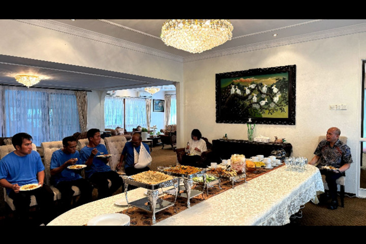 Setelah melalui pemulihan psikis dan perawatan nelayan yang cidera beberapa hari di Malaysia, pada Senin, 27 Mei, keempatnya dibantu dan difasilitasi pemulangannya oleh Konsulat Jenderal RI di Penang ke Pangkalan Brandan, Langkat melalui Bandara Kuala Namu.