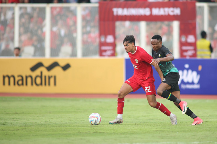 Timnas sepak bola Indonesia sama kuat dengan Tanzania. Itu diketahui lewat hasil laga persahabatan kedua tim yang berakhir imbang tanpa gol (0-0) di Stadion Madya, Jakarta, Minggu, 2 Juni 2024 sore WIB.