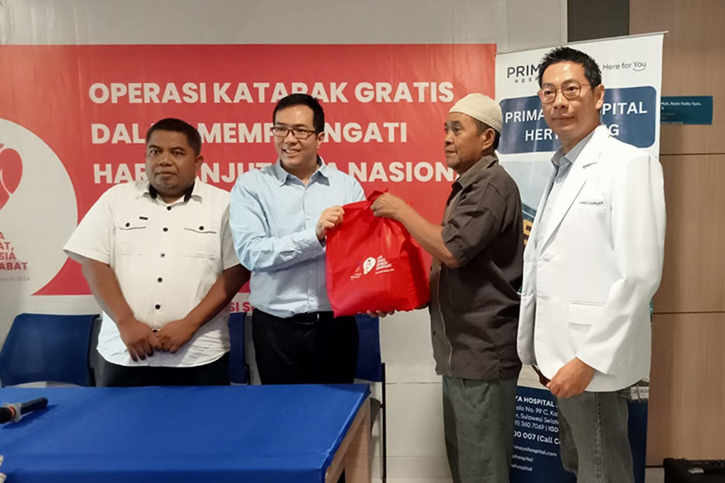 Sehingga dalam rangka Hari Lanjut Usia Nasional 2024 ke-28, Kementerian Sosial Republik Indonesia, menggelar Operasi Katarak Gratis, bertema Lansia Terawat Indonesia Bermartabat. Untuk di Kota Makassar, Sulsel, Unit Pelaksana Tugas (UPT) Sentra Gau Mabaji Kemensos Gowa, menggandeng Rumah Sakit Primaya Hertasning.