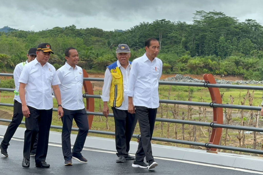 Presiden mengatakan bahwa bendungan yang memiliki kapasitas tampung mencapai 16 juta meter kubik dengan luas genangan mencapai 322 hektare tersebut diharapkan dapat mengatasi kebutuhan akan air bersih tidak hanya untuk IKN tetapi juga sebagian wilayah Kota Balikpapan.
