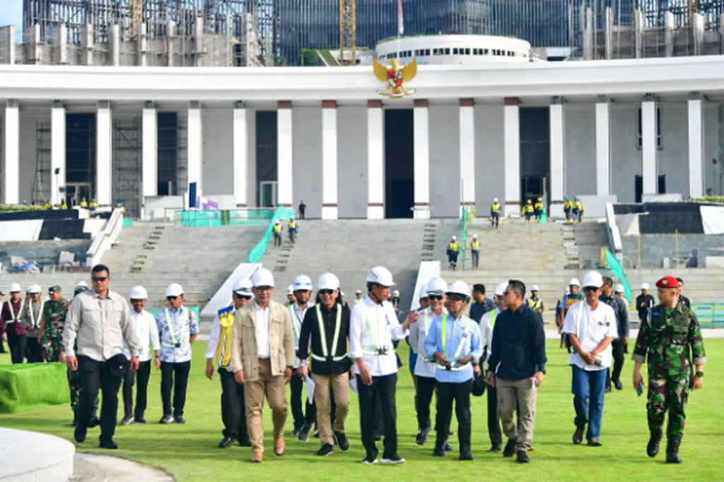 Presiden menyebut bahwa persiapan jelang HUT ke-79 sudah hampir selesai. “Untuk persiapan 17-an sudah hampir final, tidak ada masalah di lapangan,” ujarnya. 