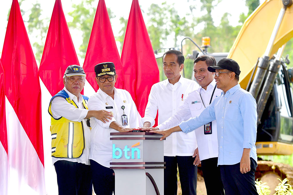 Pada Rabu, 5 Juni 2024, Jokowi menghadiri groundbreaking di sejumlah lokasi, di antaranya groundbreaking Bank BTN yang nantinya akan menjadi wadah perdagangan jasa dan perbankan, serta groundbreaking gedung sekolah sebagai salah satu fasilitas pendidikan.