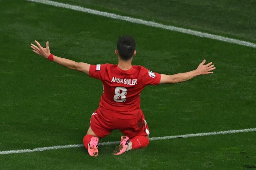 Arda Guler mencetak gol spektakuler saat membantu Timnas Turki menang 3-1 atas Georgia dalam laga pembukaan Grup F Piala Eropa (Euro) 2024 di Signal Iduna Park, Dortmund pada Selasa, 18 Juni 2024 malam WIB.