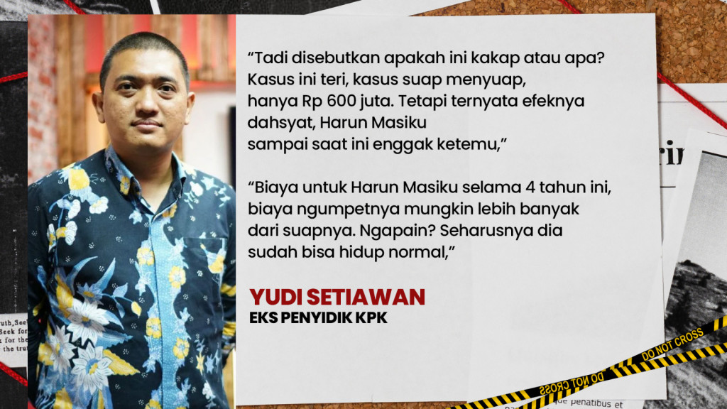 4 Tahun Buron, Harun Masiku Dimana Kamu?