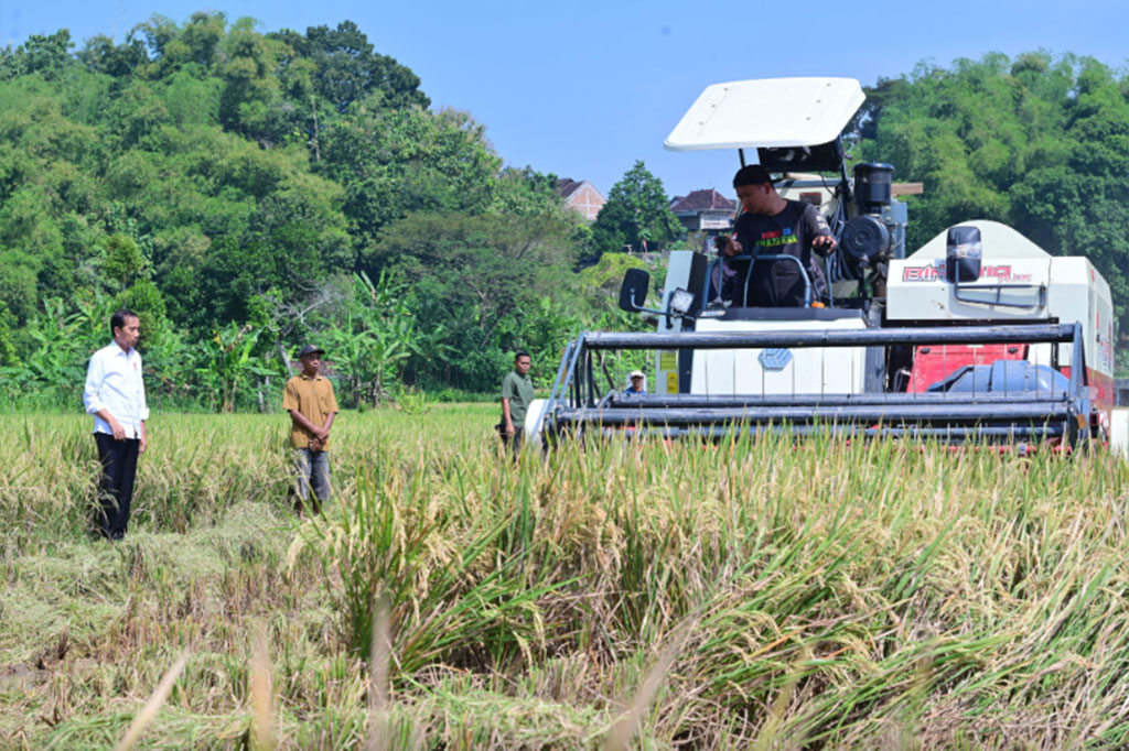 “Pompanisasi ini tidak hanya di Jawa Tengah, tidak hanya di Karanganyar saja, tetapi di semua provinsi yang kita perkirakan nanti di bulan Juli, Agustus, September, Oktober ini akan terjadi kekeringan yang panjang,” ujar Presiden Jokowi.