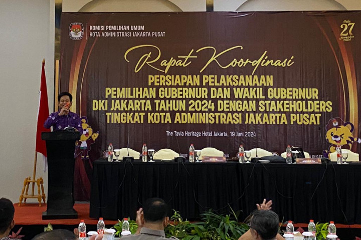 Ketua KPU Jakarta Pusat, Efniadiyansyah mengatakan pihaknya memiliki tugas baru dalam mensukseskan Pilkada DKI Jakarta pada November 2024. Mengingat pada Februari 2024 telah terselenggaranya pemilu.