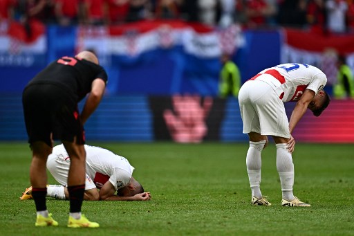 Kroasia gagal mengalahkan Albania dan dipaksa bermain imbang 2-2 dalam laga kedua Grup B Euro 2024 di Volksparkstadion, Hamburg, Rabu, 19 Juni 2024 malam WIB