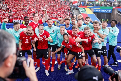 Timnas Austria mengamankan kemenangan meyakinkan dengan skor 3-1 atas Polandia pada pertandingan kedua Grup D Euro 2024 di Olympiastadion, Berlin, Sabtu, 22 Juni 2024 dini hari WIB.