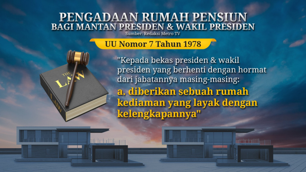 Hadiah Rumah Pensiun untuk Presiden