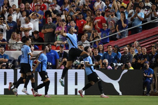 Gol tunggal Uruguay dicetak bek kiri Mathias Olivera, melalui sepakan pelan hasil dari bola muntah tandukan Manuel Ugarte pada menit ke-66.