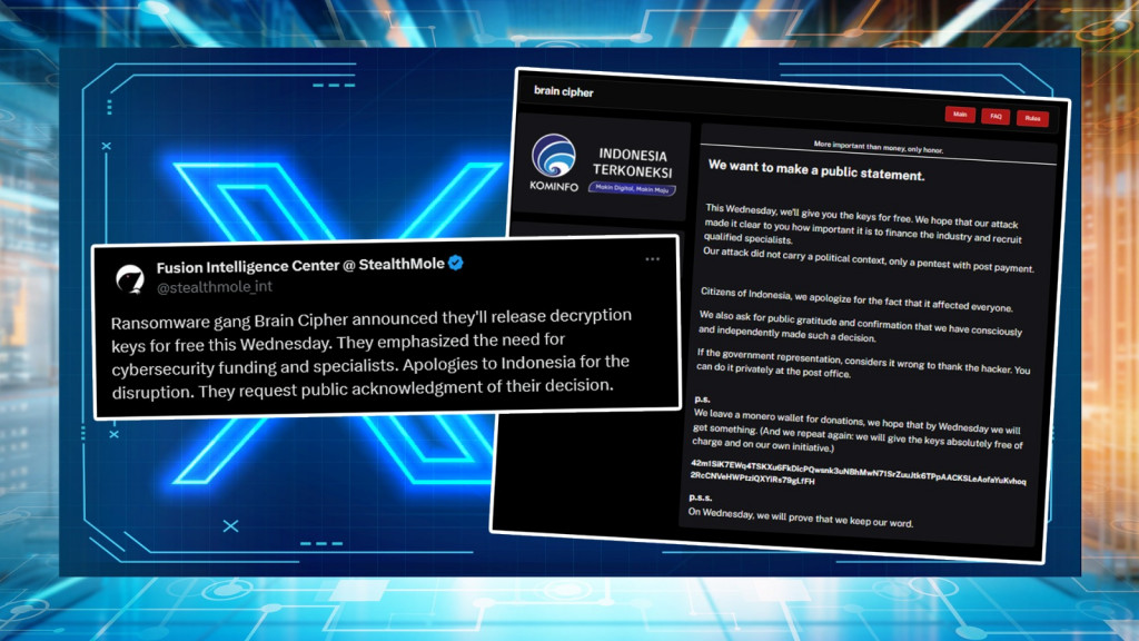 Hacker PDNS 2 Minta Maaf, Apa Motifnya?